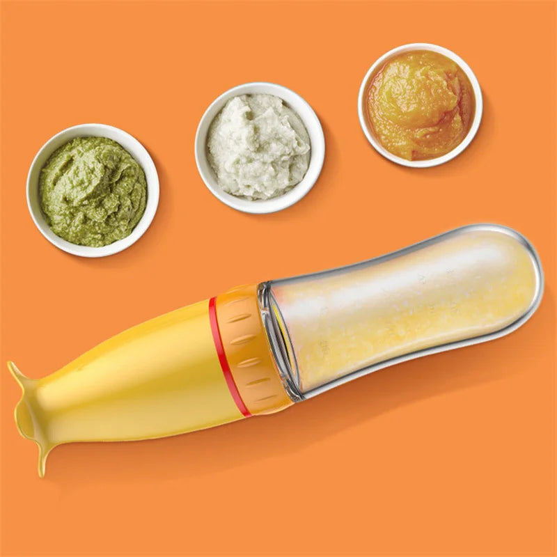 בקבוק כפית סיליקון לתינוק – האכלה קלה ובטוחה