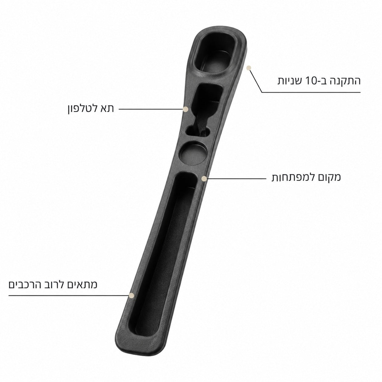 אורגנייזר לרווח במושב הרכב