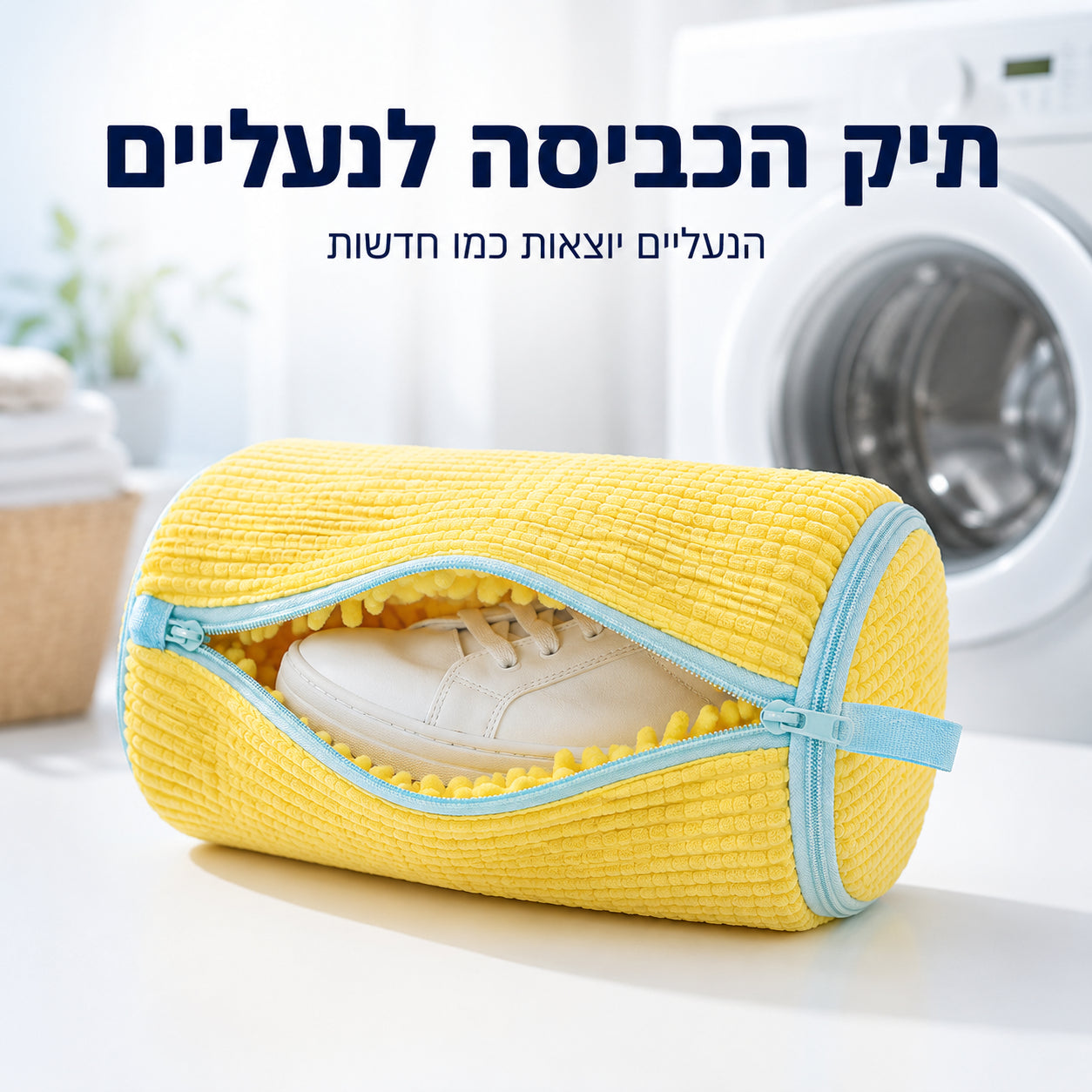 תיק הכביסה לנעליים - הנעליים יוצאות כמו חדשות