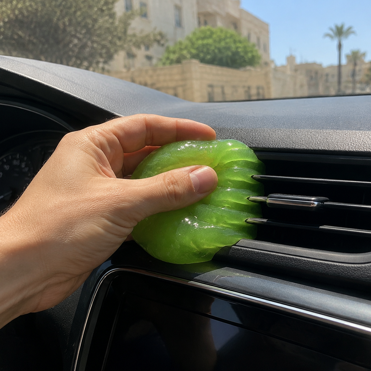 ג'ל ניקוי לרכב | מנקה כל חריץ שאי אפשר להגיע אליו