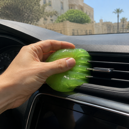 ג'ל ניקוי לרכב | מנקה כל חריץ שאי אפשר להגיע אליו
